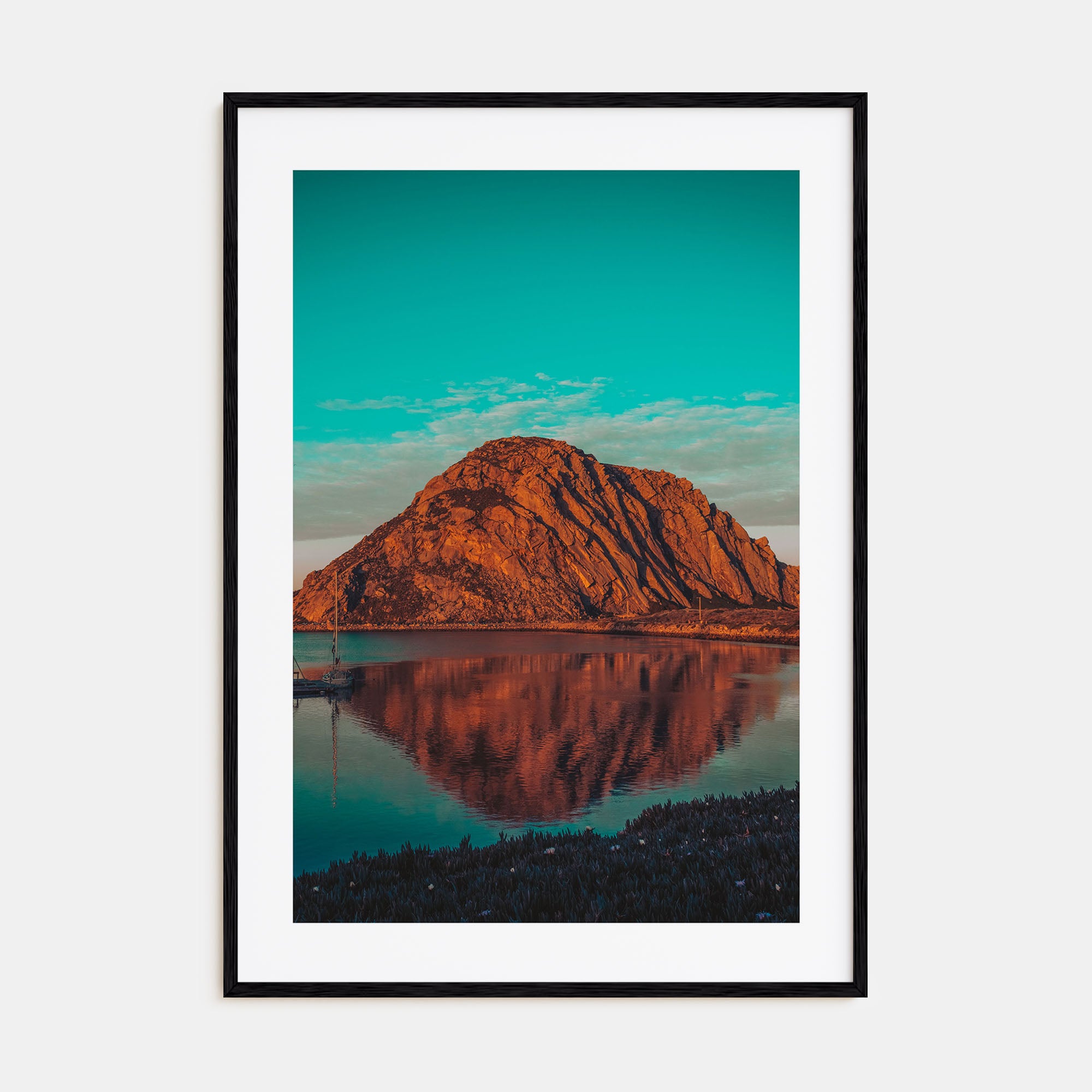 Morro Bay Photo Color Poster