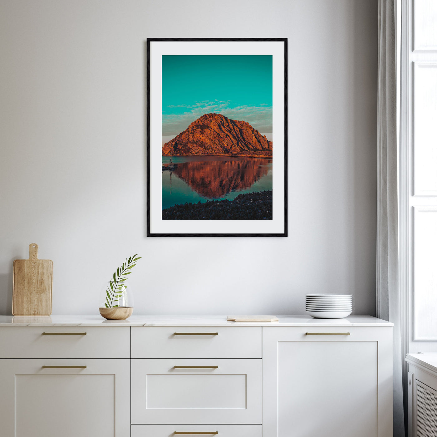 Morro Bay Photo Color Poster