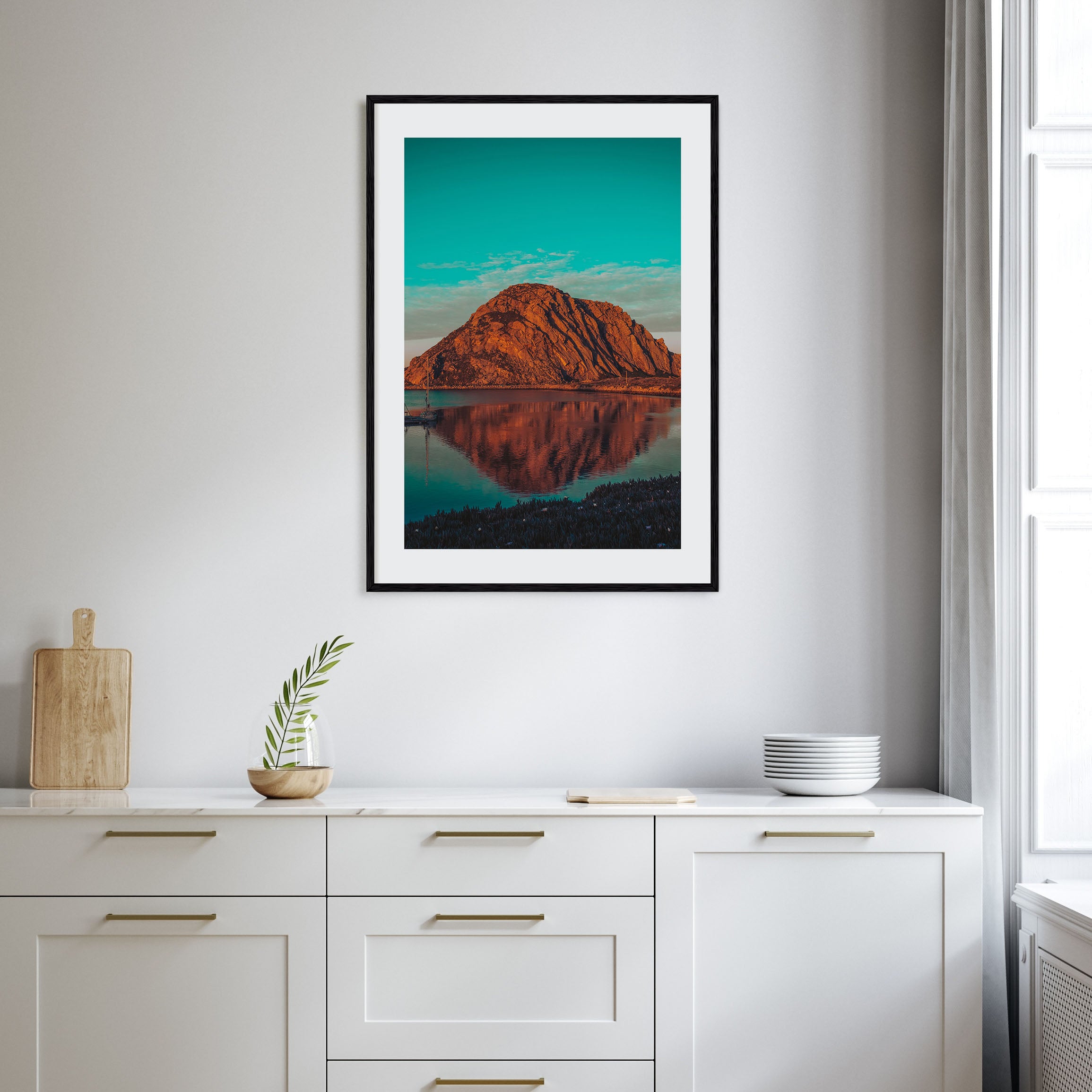 Morro Bay Photo Color Poster