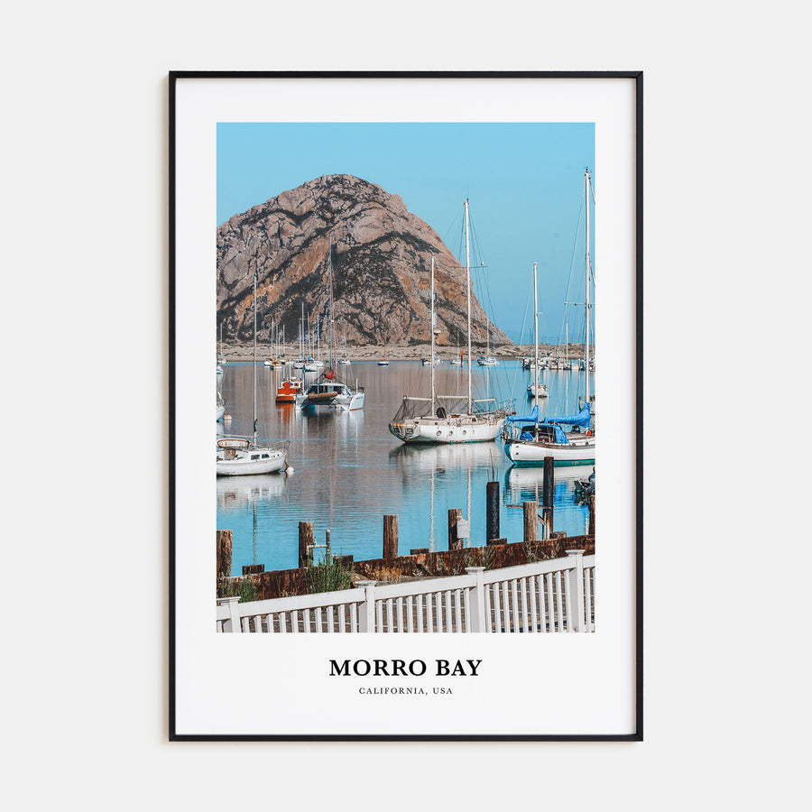 Morro Bay Portrait Color Poster