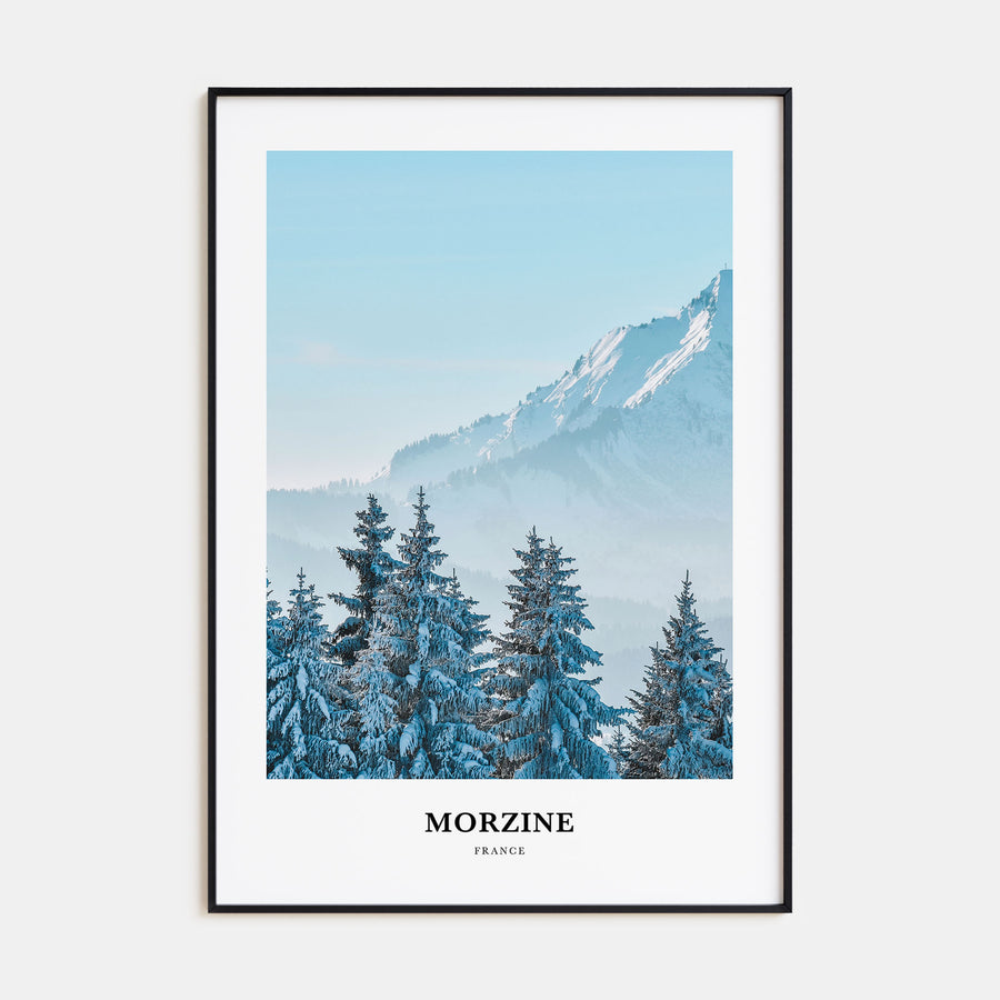Morzine Portrait Color Poster