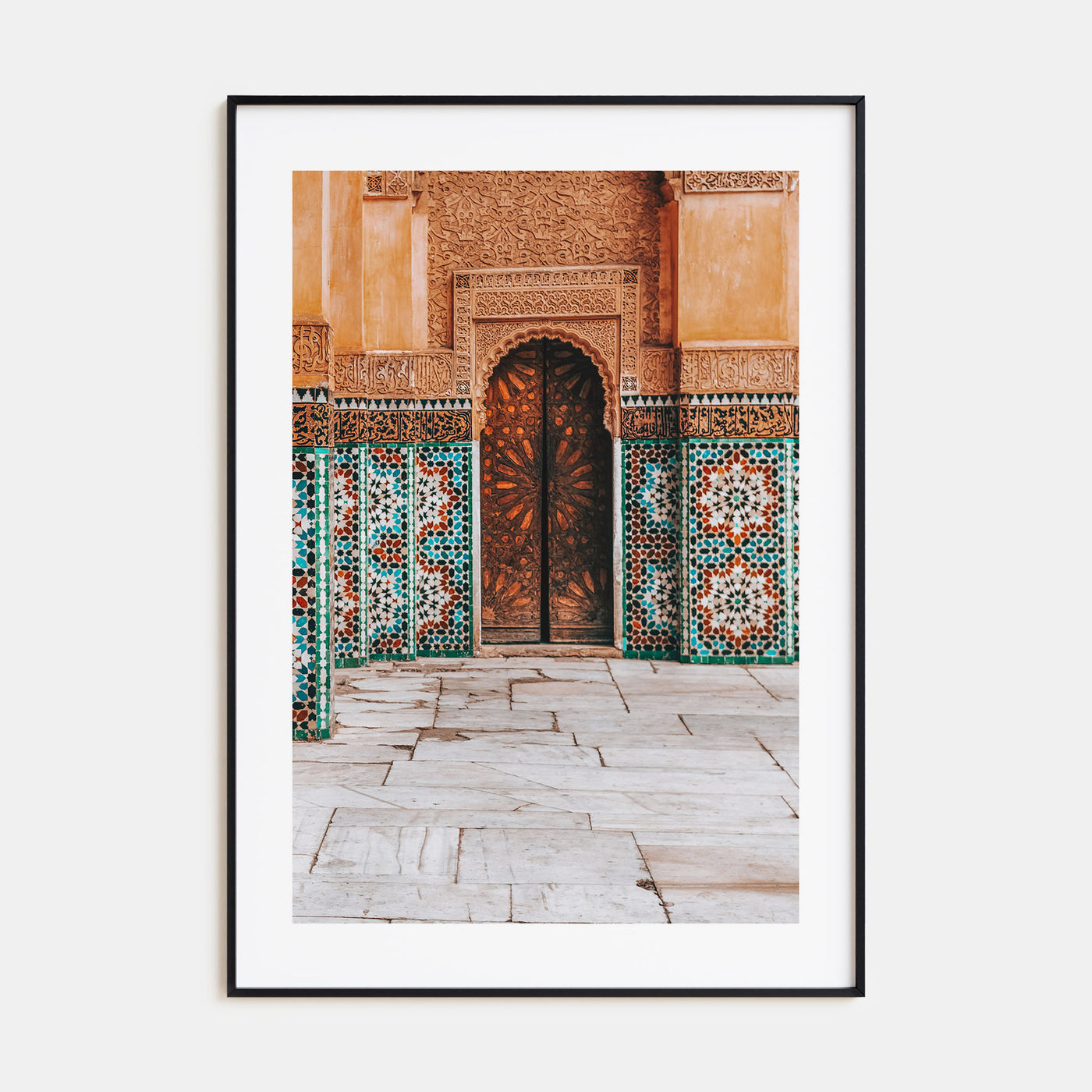 Mosaic Tiles Photo Color Poster