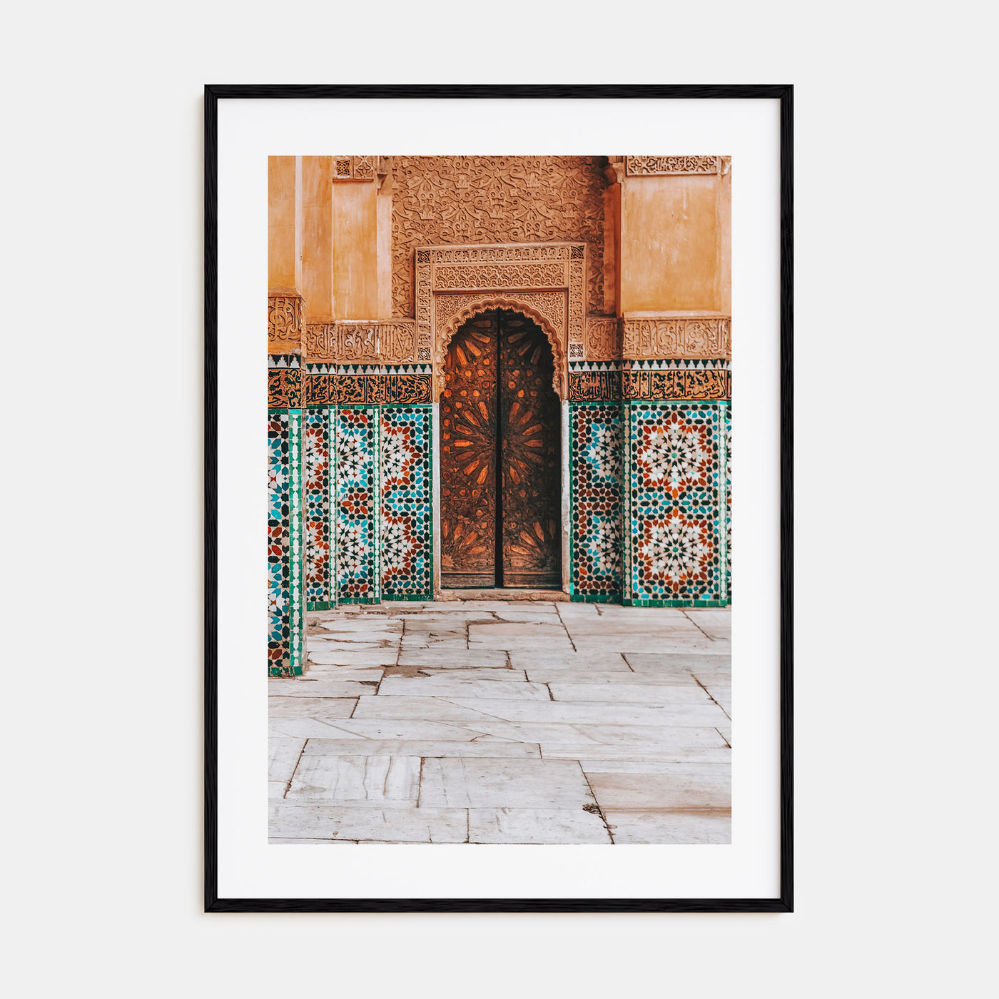 Mosaic Tiles Photo Color Poster