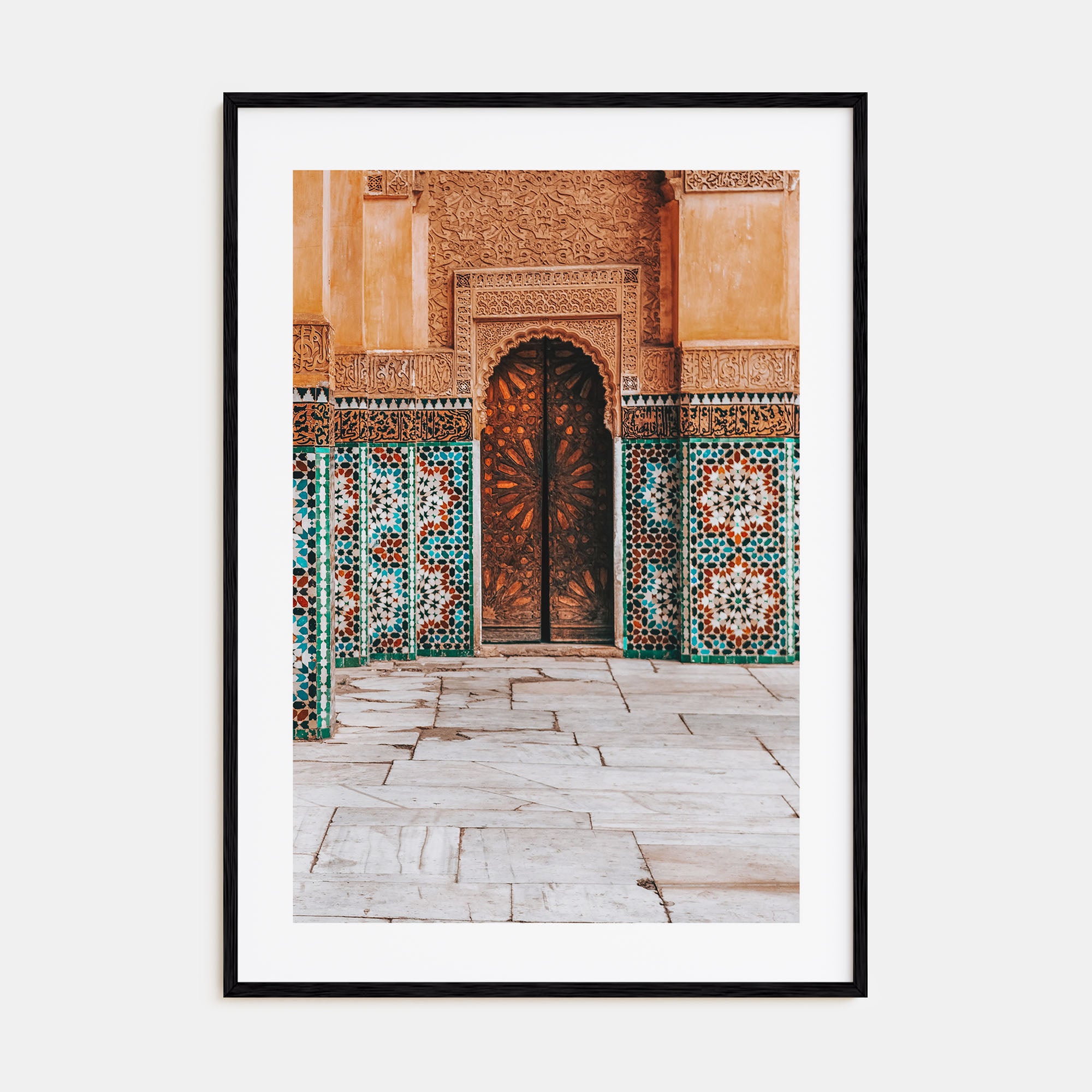 Mosaic Tiles Photo Color Poster