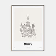 Moscow, Russia Drawn No 1 Poster