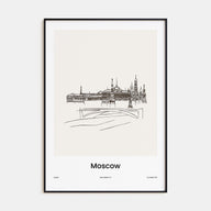 Moscow, Russia Drawn No 2 Poster