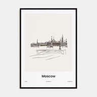 Moscow, Russia Drawn No 2 Poster