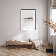 Moscow, Russia Drawn No 2 Poster