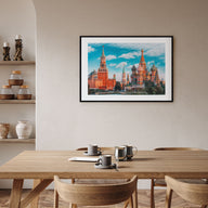 Moscow, Russia Landscape Color Poster