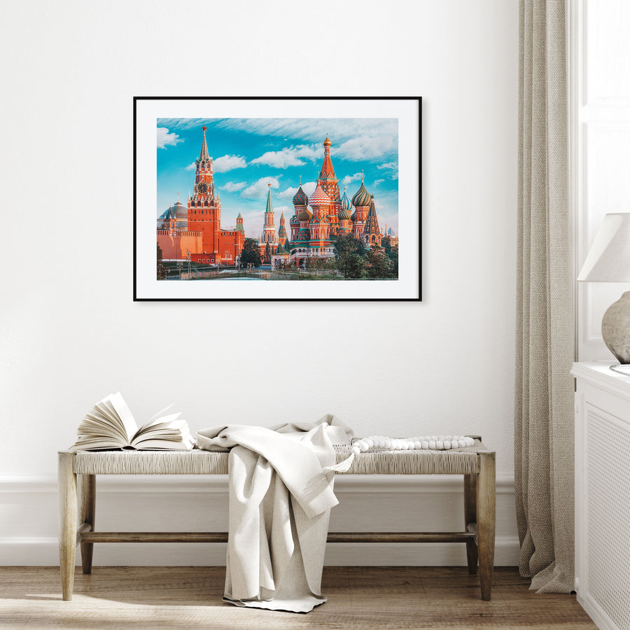 Moscow, Russia Landscape Color Poster