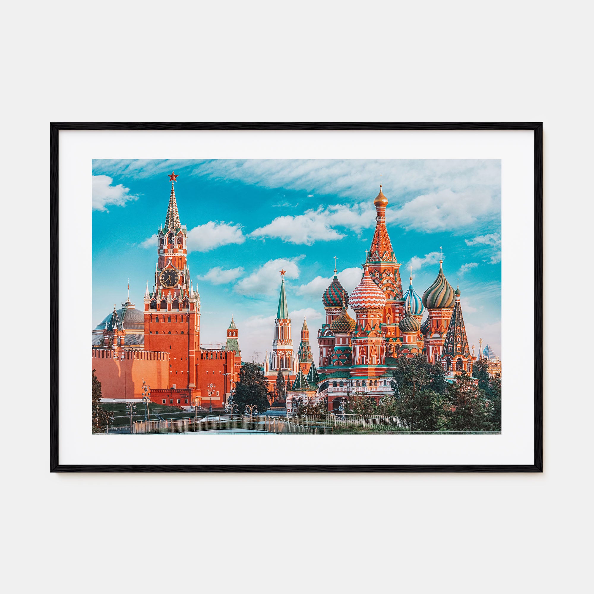 Moscow, Russia Landscape Color Poster