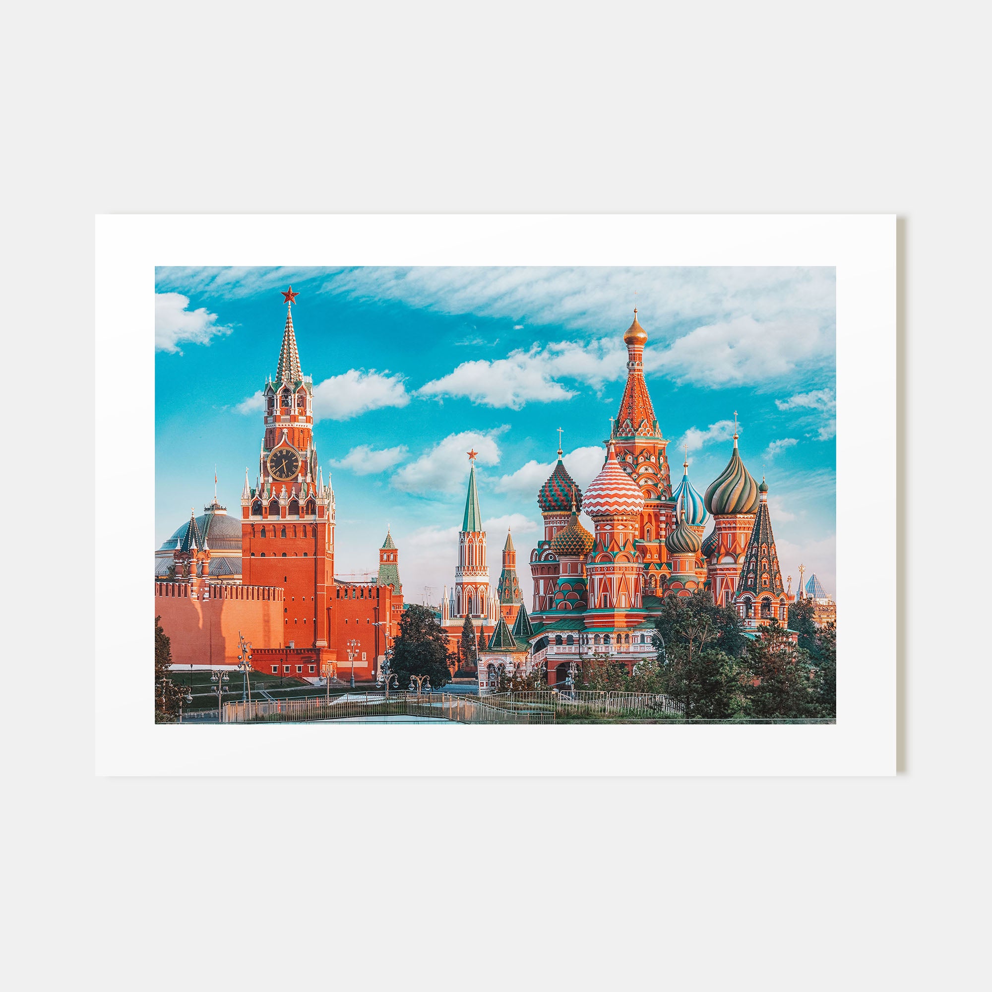 Moscow, Russia Landscape Color Poster