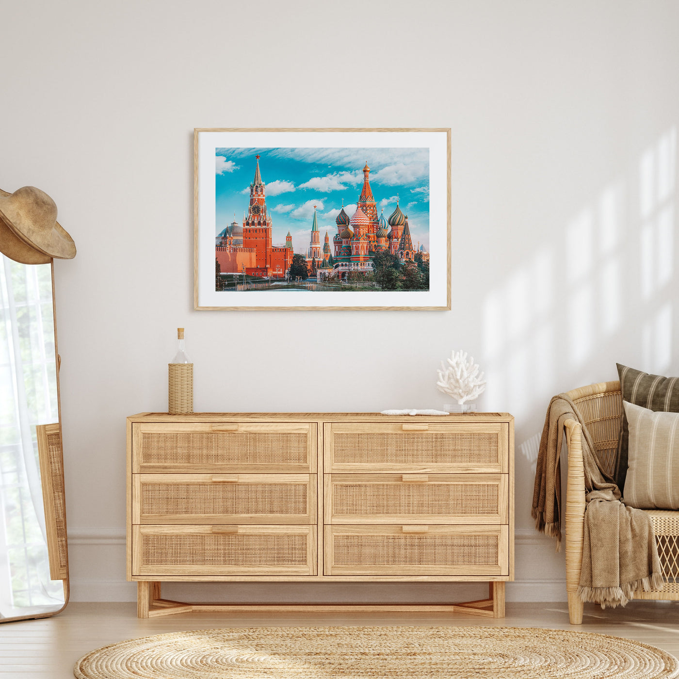 Moscow, Russia Landscape Color Poster