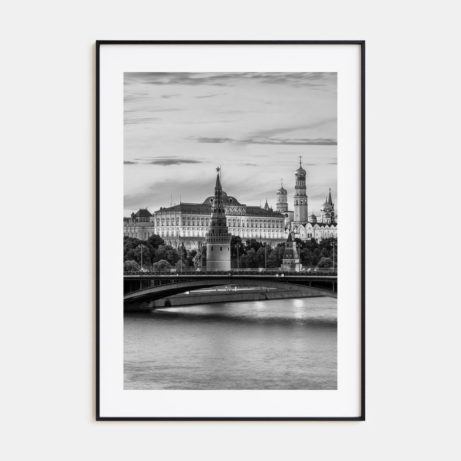 Moscow, Russia Photo B&W Poster