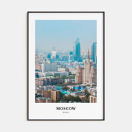 Moscow, Russia Portrait Color No 2 Poster