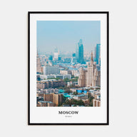 Moscow, Russia Portrait Color No 2 Poster