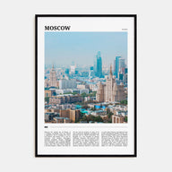 Moscow, Russia Travel Color No 2 Poster