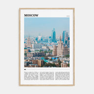 Moscow, Russia Travel Color No 2 Poster