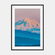 Mount Baker Photo Color Poster