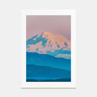 Mount Baker Photo Color Poster