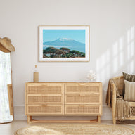 Mount Kilimanjaro Landscape Color Poster