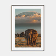 Mount Kilimanjaro Photo Color No 2 Poster