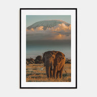 Mount Kilimanjaro Photo Color No 2 Poster
