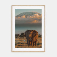 Mount Kilimanjaro Photo Color No 2 Poster