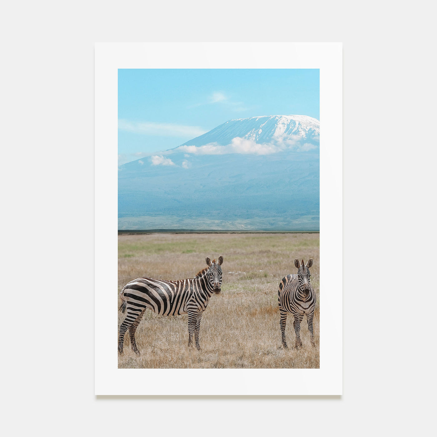Mount Kilimanjaro Photo Color No 3 Poster