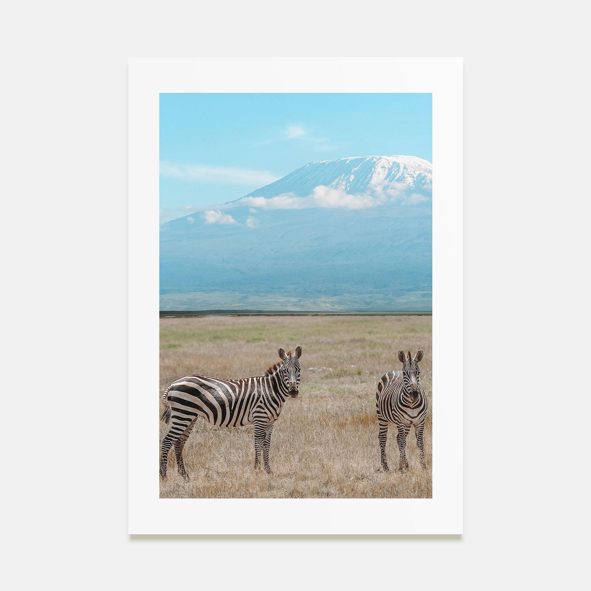 Mount Kilimanjaro Photo Color No 3 Poster
