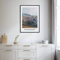 Mount Kosciuszko Portrait Color Poster