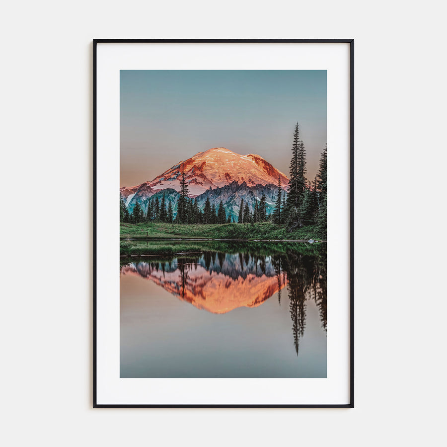 Mount Rainier Photo Color No 1 Poster