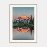 Mount Rainier Photo Color No 1 Poster