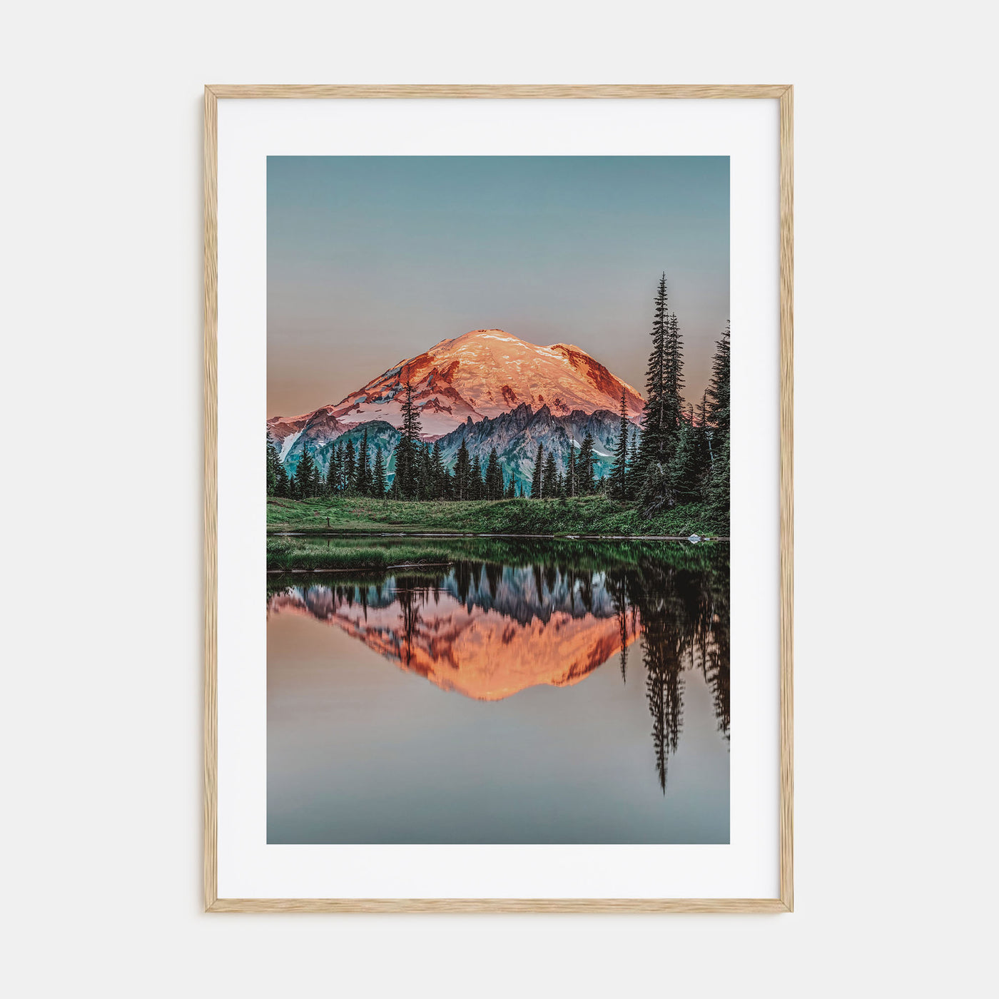 Mount Rainier Photo Color No 1 Poster