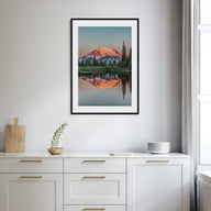 Mount Rainier Photo Color No 1 Poster