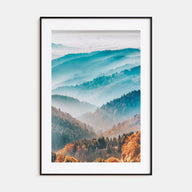 Mountain Landscape Photo Color No 1 Poster