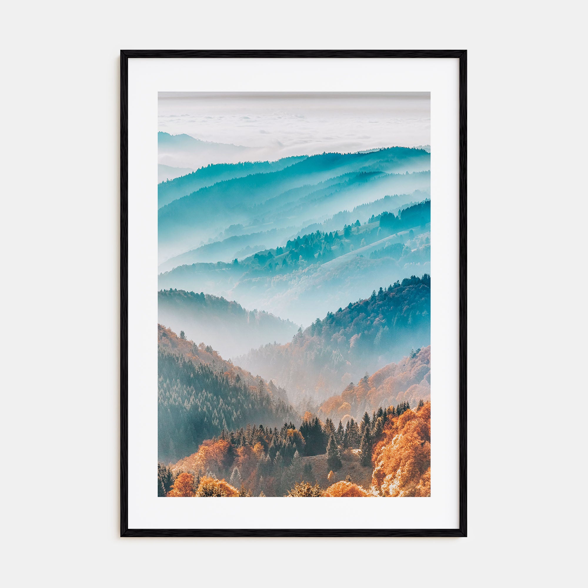 Mountain Landscape Photo Color No 1 Poster