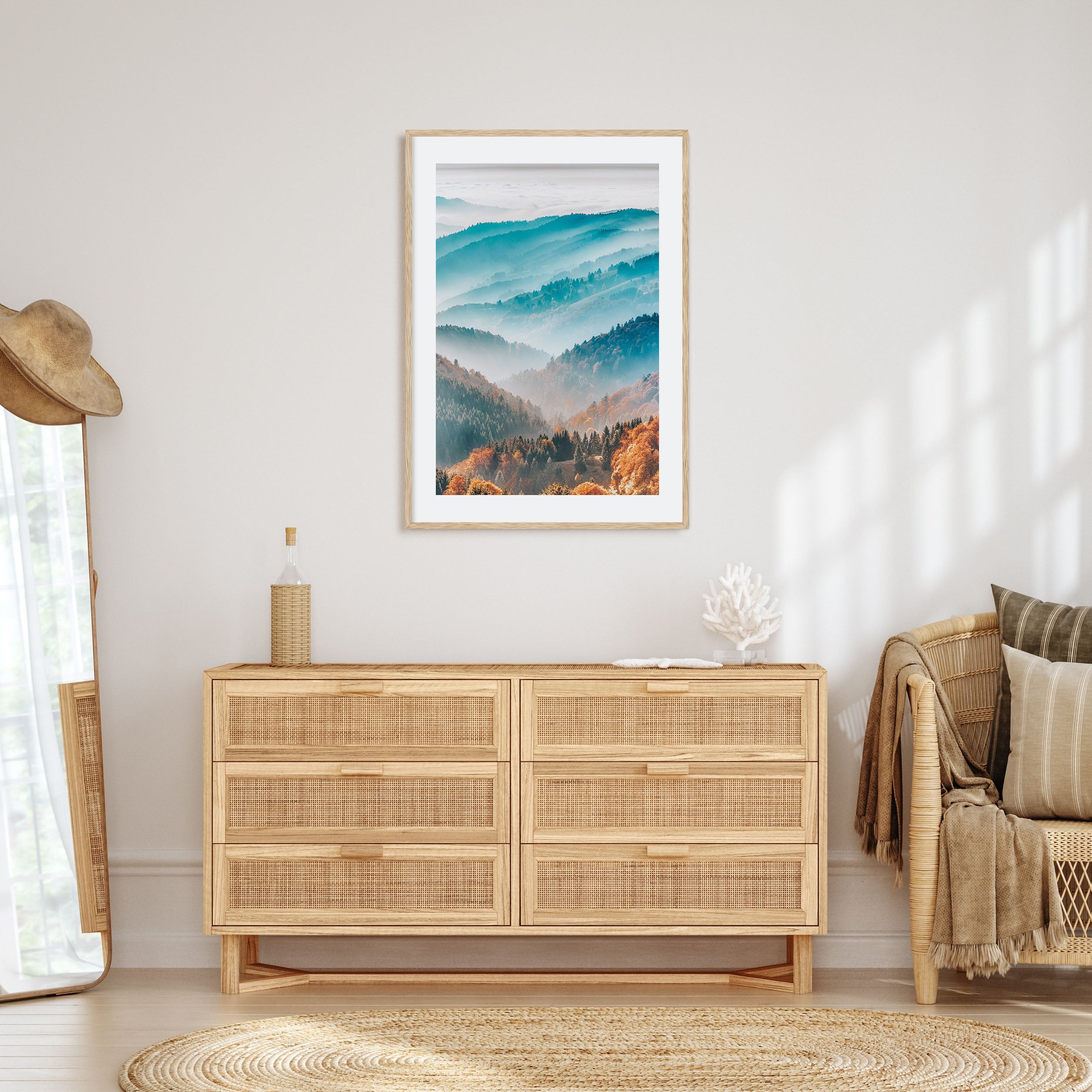 Mountain Landscape Photo Color No 1 Poster