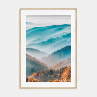 Mountain Landscape Photo Color No 1 Poster