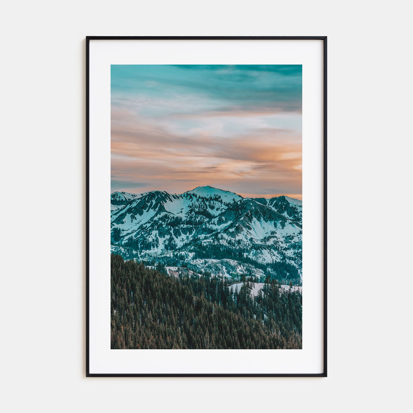 Mountain Landscape Photo Color No 2 Poster
