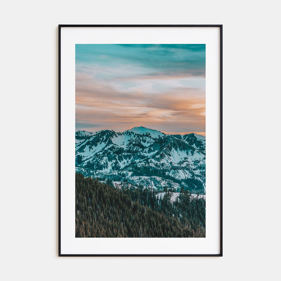 Mountain Landscape Photo Color No 2 Poster