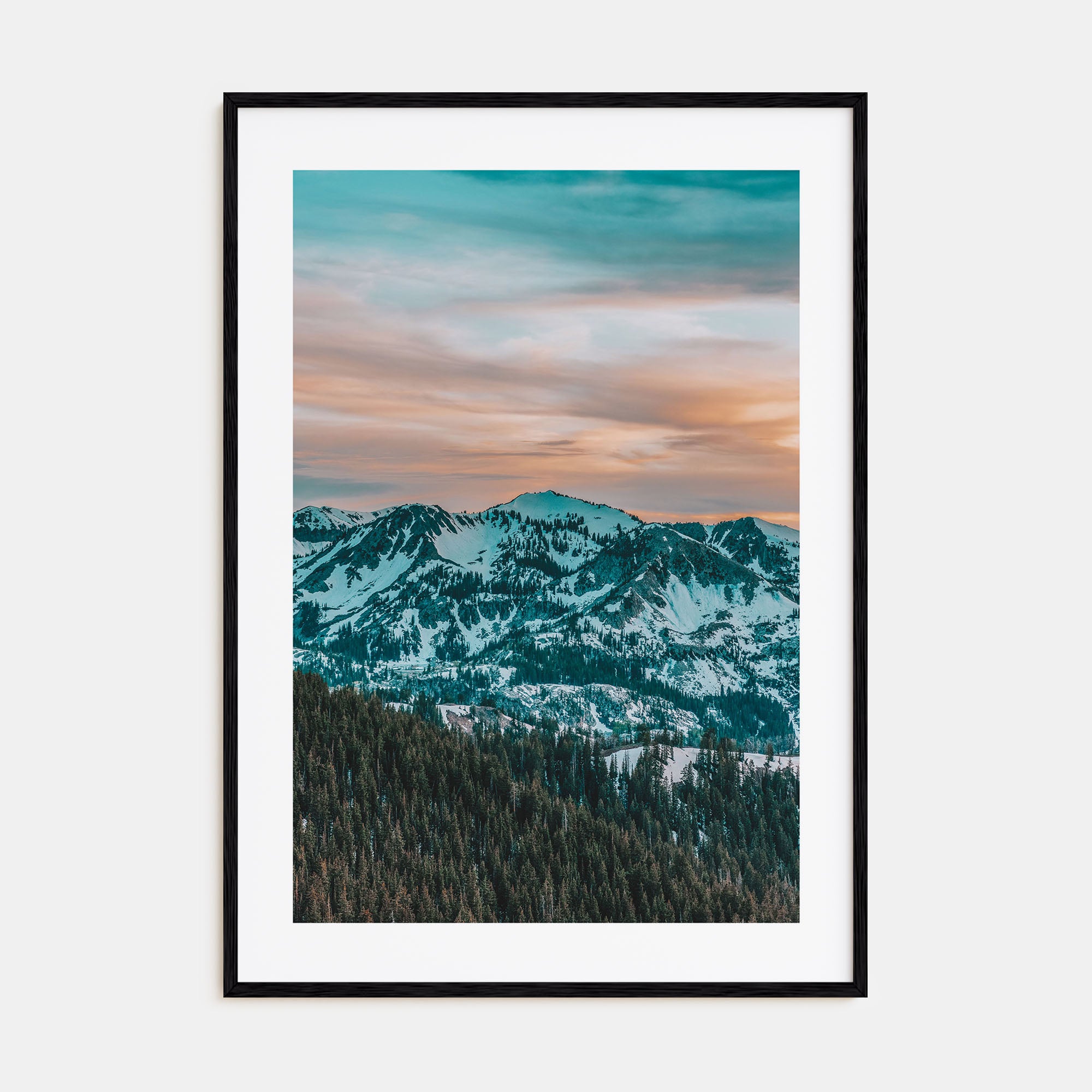 Mountain Landscape Photo Color No 2 Poster