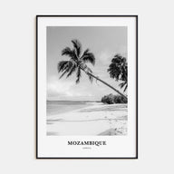 Mozambique Portrait B&W Poster