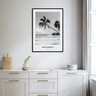 Mozambique Portrait B&W Poster