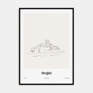 Muğla Drawn Poster