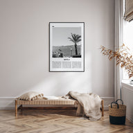 Muğla Travel B&W Poster