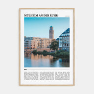 Mülheim an der Ruhr Travel Color Poster