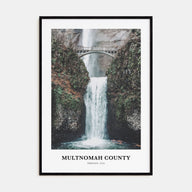 Multnomah County Portrait Color Poster