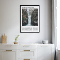Multnomah County Travel Color Poster