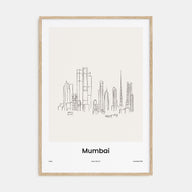 Mumbai Drawn Poster